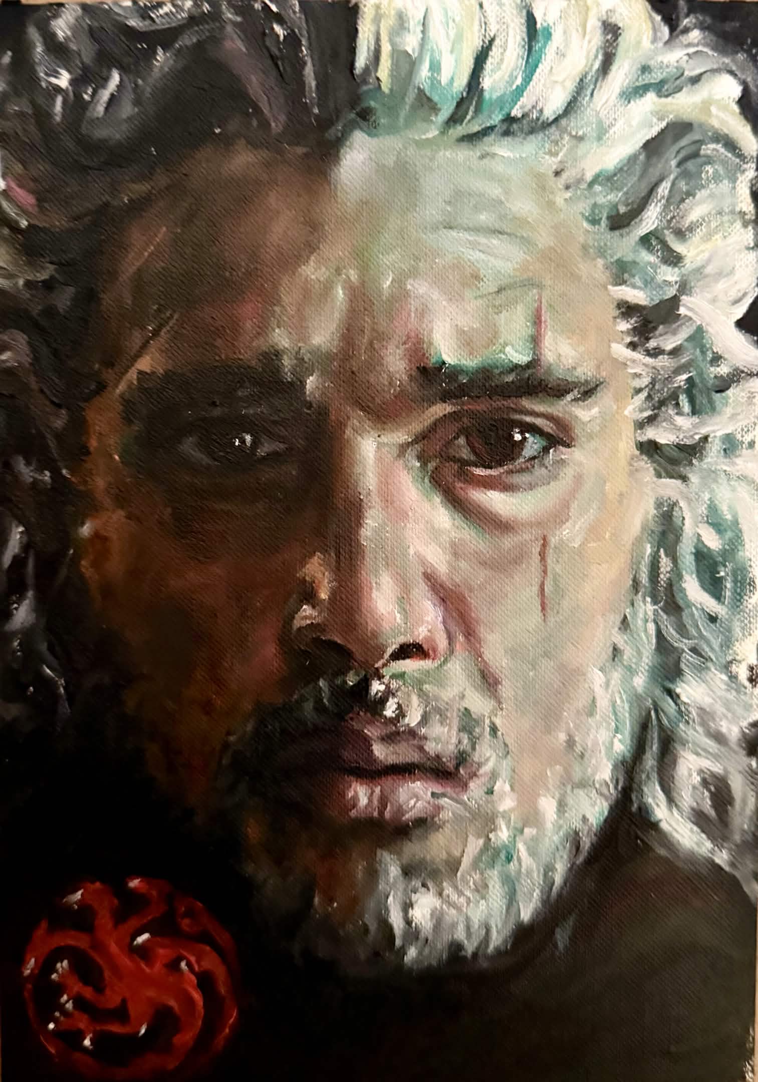 The White Wolf | Print Copy